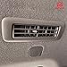 Car Roof A/C Vent Grille Parts, Fits for Toyota Highlander 2007 2008 2009 2010 2011 2012 2013 2014, Rear Air or Side Air Outlet Nozzle Replaces 6360148011 63601-48011-E0, Grey Color