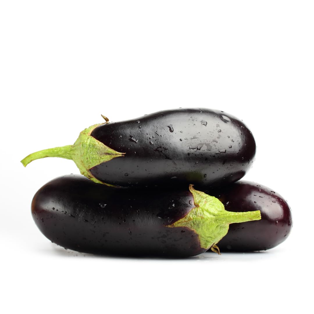 Aubergine | Frische Auberginen mit jeweils ca. 200 - 300 g pro Stück (1000 g)