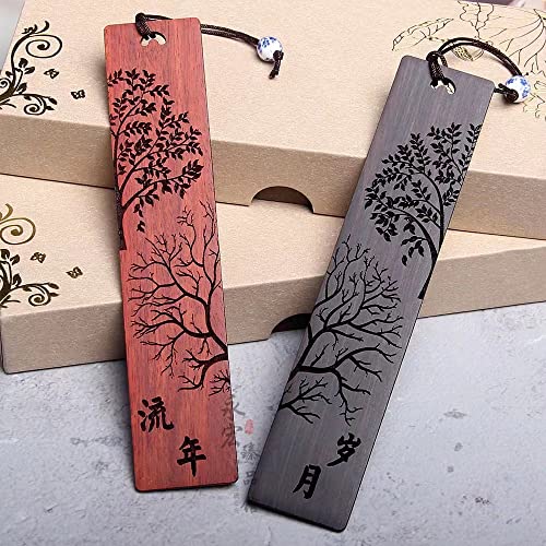 Marine Life Wooden Bookmark, Under The Sea Fish & Coral Reef Dolphin Wood Bookmark With Tassel, Special Gift For Family And Friends Birthdays, Weddings, Festivals, And Christmas. #TOP1