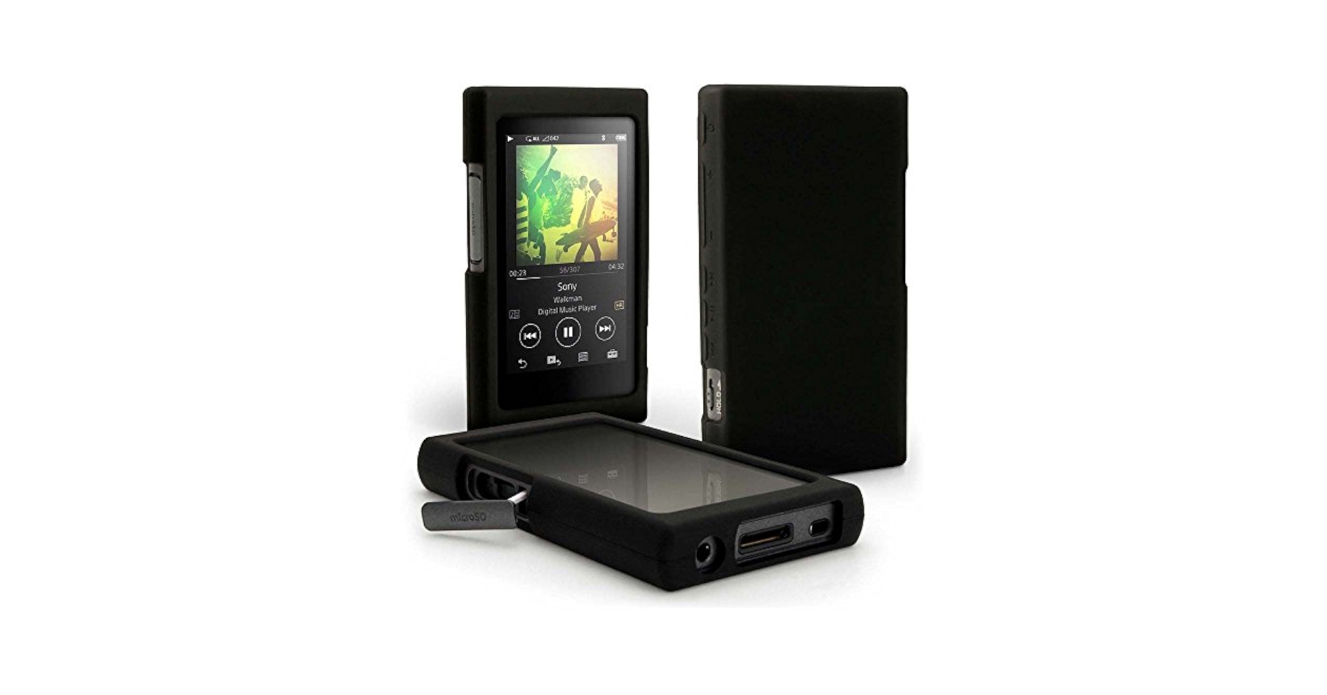 SONY NW-A35 16GB デジタルミュージックプレーヤー ＆専用カバー Amazon.com: for Sony NW A55 A35 Case, Soft Silicone