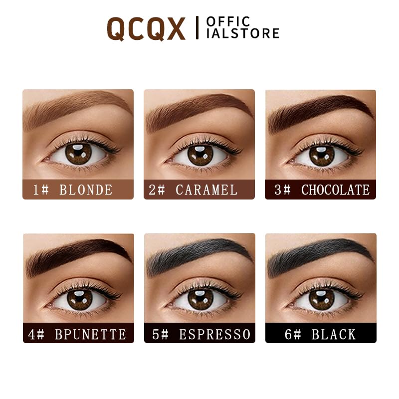 Amazon.com : QCQX Eyebrow Gel Three Dimensional Eyebrow Dye Cream