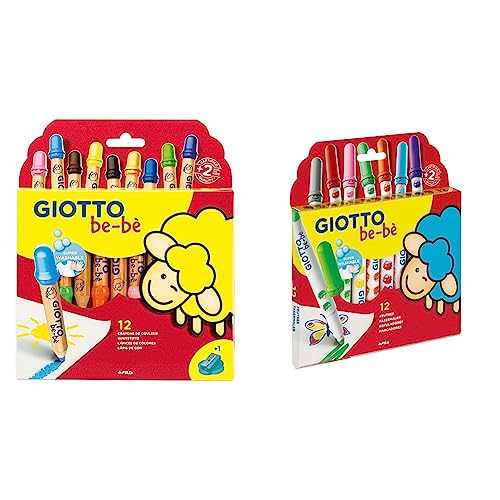 Feutres et maxi crayons GIOTTO be-bè pour les après-midis créatifs