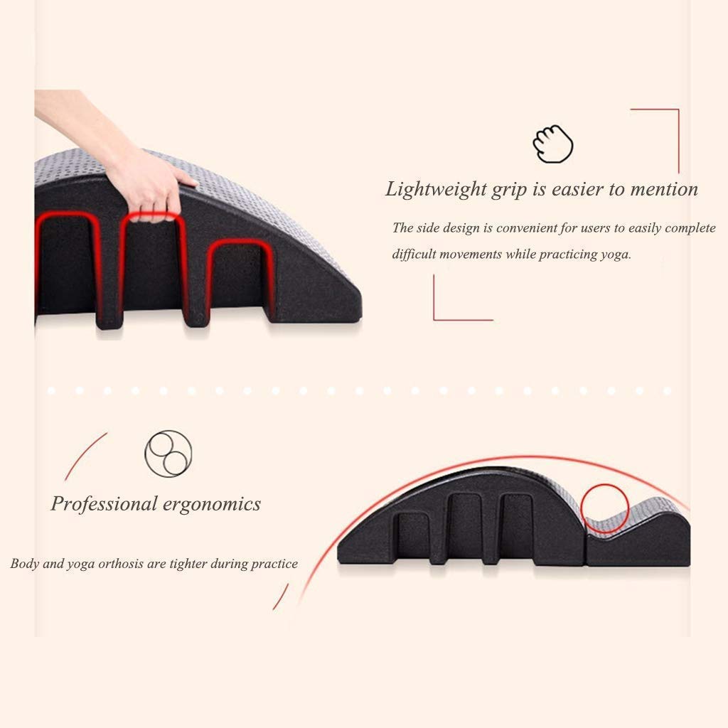 Letto Da Massaggio Pilates Nero - Correttore Postura, Per Yoga E Fitness - Foto 4