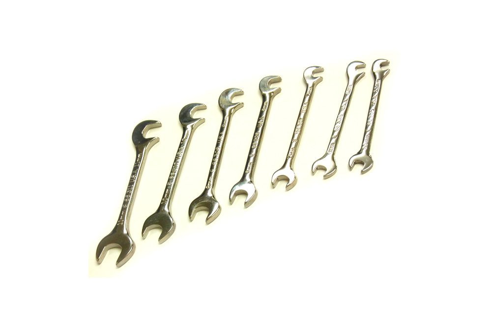 Amazon | USA ミニチュアレンチ 両口スパナ ミリサイズ 92157 (両口