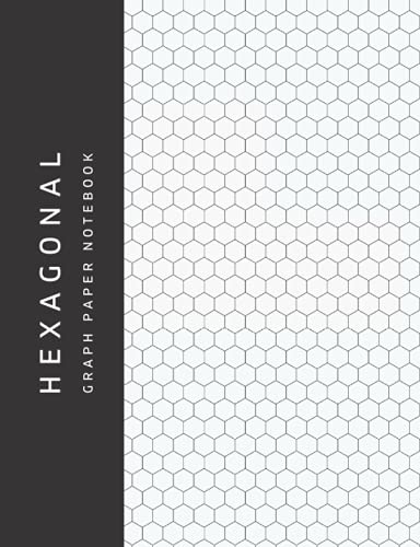 Hexagonal Graph Paper Notebook: Organic Chemistry Notebook Hexagon Graph Grid Paper – 100 Pages, 1/4 Inch Hexagons (Works With Organic Chemistry ... & Chemistry Lab Notebook Gifts (Vol 2) image 2