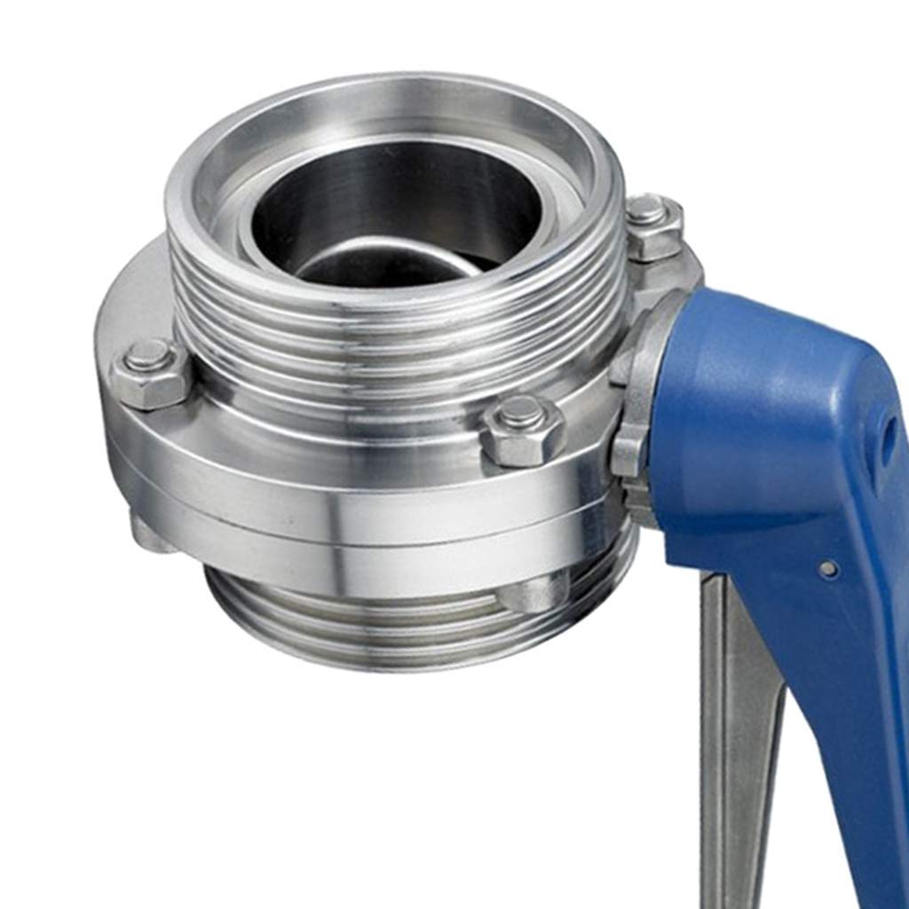 Edelstahl Absperrventil Absperrhahn Kugelventil mit Auslösegriff für Chemische Industrie (25 mm)