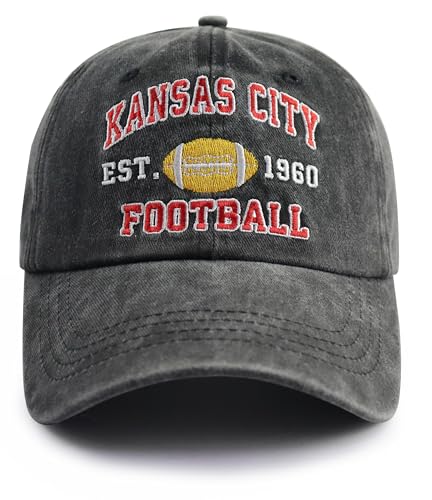Football Hats for Men Women, Adjustable Embroidered Baseball Cap, Christmas Birthday Gifts for Dad Mom Papa Mama Husband Wife-20