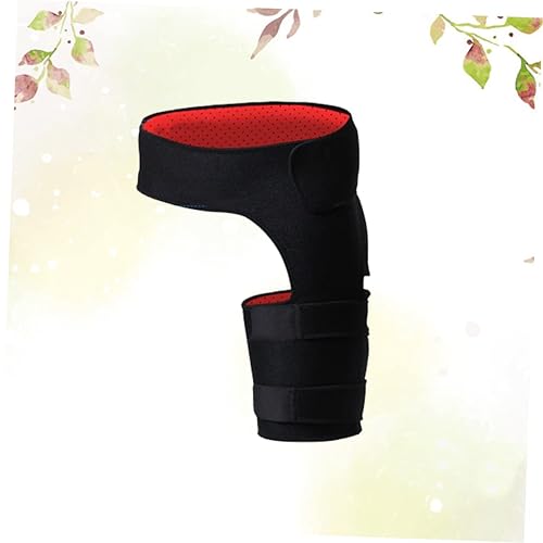 Miniatura 6 de Soporte de cadera para la ingle, manga de cadera para fitness, soporte elástico antirozaduras para muslo, protector de cadera, soporte para piernas,