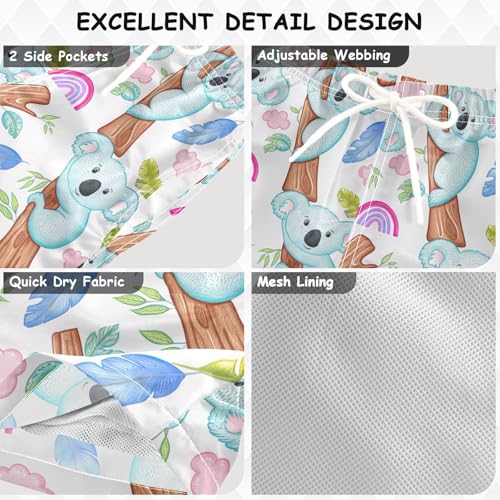 CHIFIGNO Boys' Swim Trunks Quick Dry Swimwear Swimsuit Kids Summer Beach Board Shorts Swim Shorts3