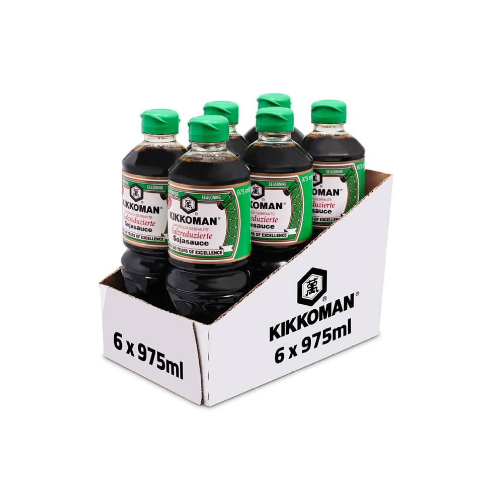 Kikkoman Sojasauce Salzreduziert 6x975ml