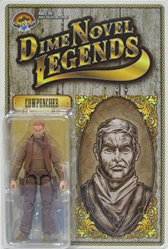 Miniatura 2 de Escala 118 (4 pulgadas de alto) Old West Figura de acción Cowpuncher