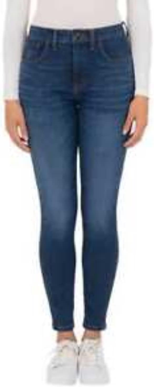 KIRKLANDSignature Ladies High-Rise Skinny Jean (Blue, 4)