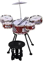 Bateria Musical com Luz e Banco - Castela
