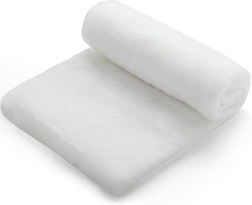 JOYIN Rollo de manta de nieve de Navidad de 3 x 8 pies, manta de nieve gruesa blanca suave y artificial para decoración de Navidad, decoración de