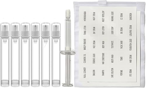 Botella de bomba de crema cosmética sin aire, dispensador de tamaño de viaje, recipientes recargablesbase botella de bomba de viaje en diseño estilo
