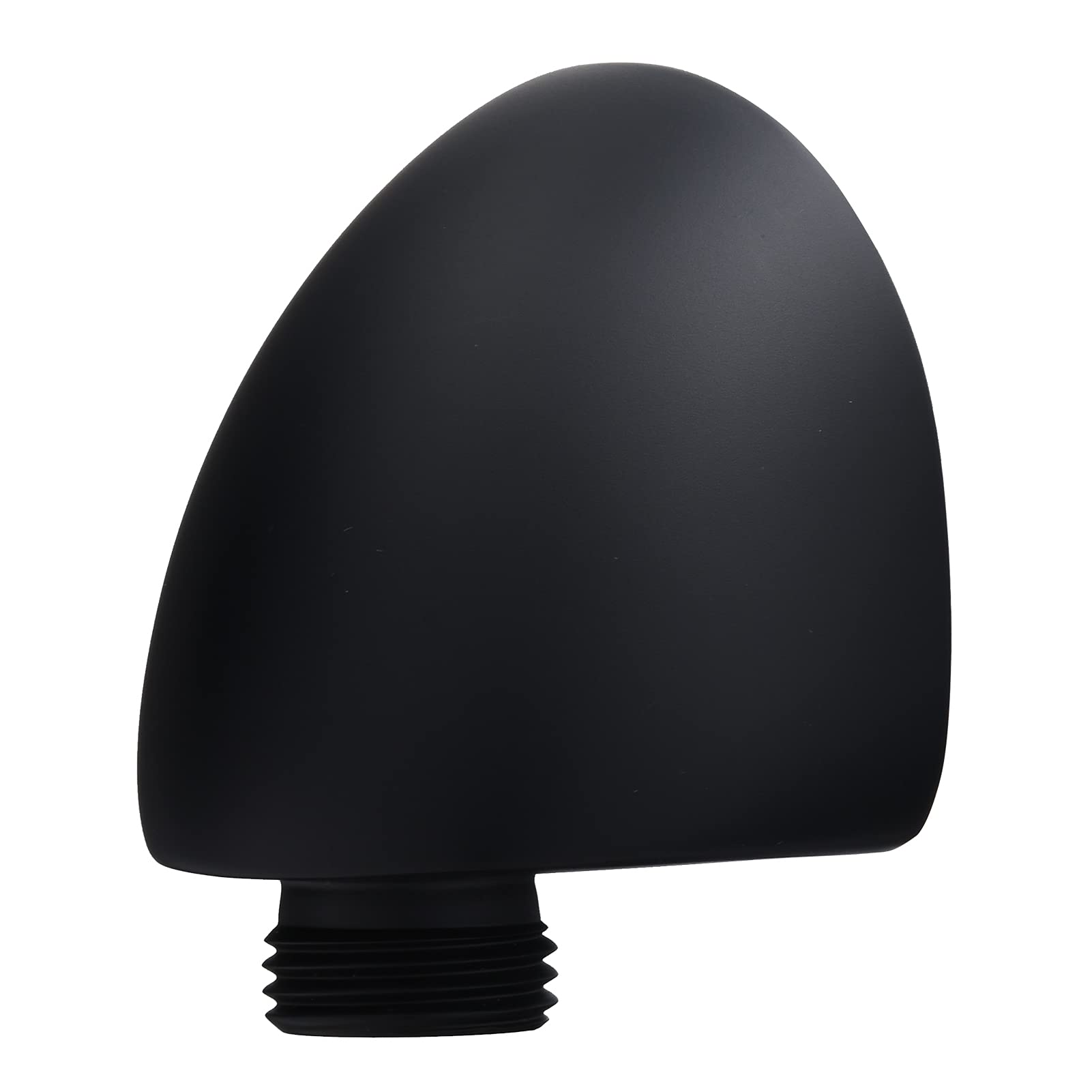 Coude mural pour douchette noir mat raccord sortie de douche encastrable g1/2
