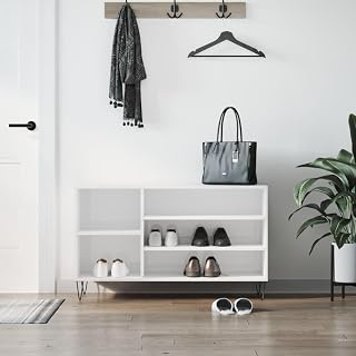 Generisch jiangboyue-831414 - Zapatero (102 x 36 x 60 cm), color blanco brillante