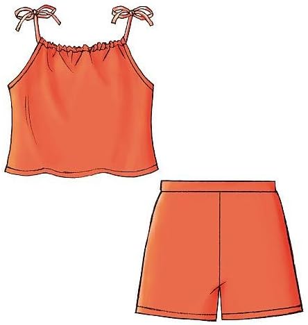 Miniatura 4 de BUTTERICK PATTERNS B4503 Camiseta para niñosniñas, pantalón corto y pantalón corto, talla CDD (2-3-4-5)