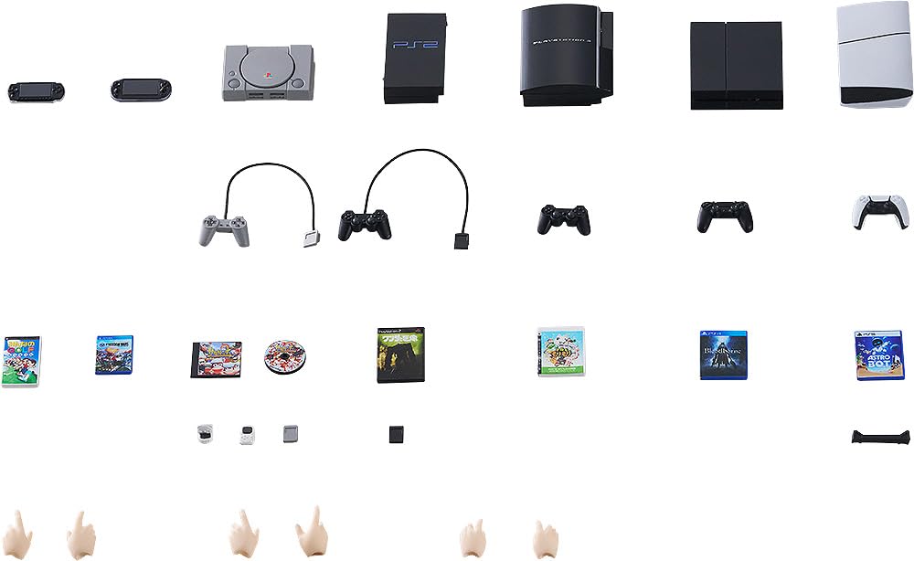 Playstation for figmaPLUS Accessory Set