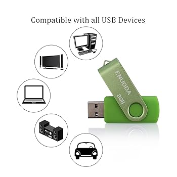 Amazon.com: ENUODA 8GB USB Flash Drive 5 Pack 8GB Thumb