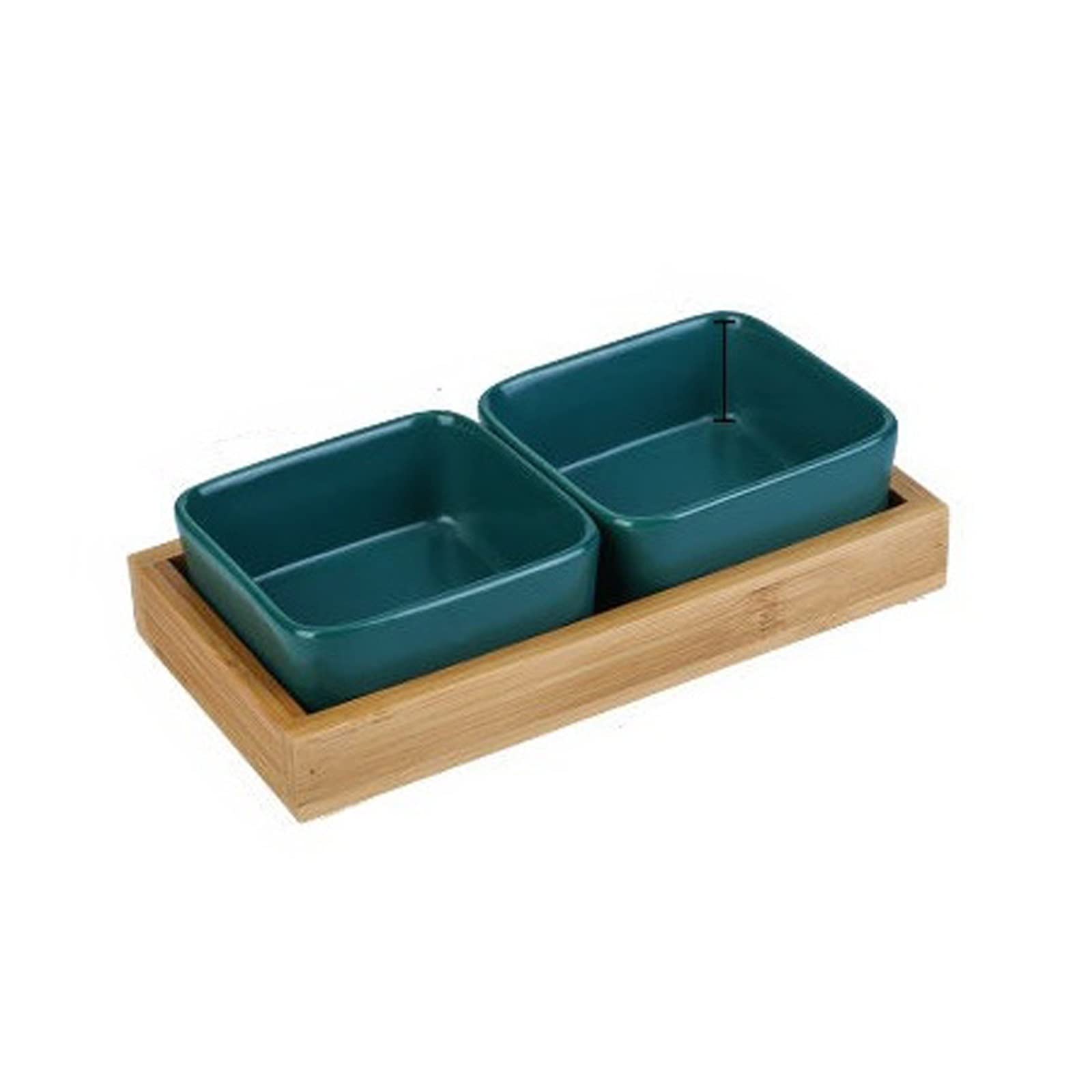 Ciotoline da Snack Ciotola di immersione in ceramica / ciotole di immersione quadrata multiuso snack bowl assortimento domestico snack piatto piatto salsa piatto piatto piatto piatto Piatti Snack Cera