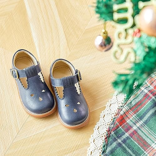 Image of Otter MOMO Toddler Little Boys Girl's Ankle Boots Side Zipper Lace-Up Outdoor Walking Shoes