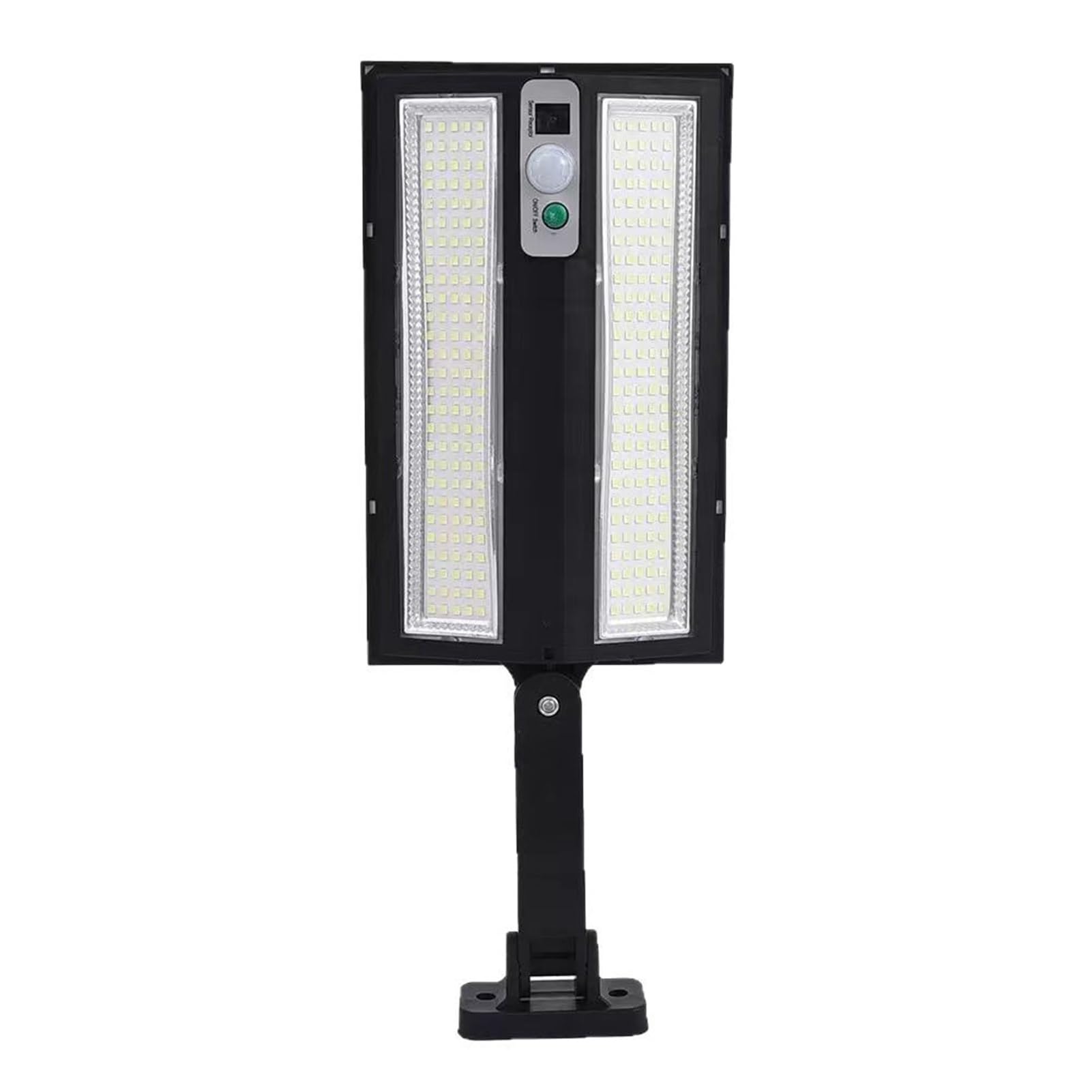 Zewnętrzne lampy uliczne, wodoodporne światło bezpieczeństwa z czujnikiem ruchu i pilotem, oświetlenie zewnętrzne do stodoły, patio, domów i na zewnątrz (2 szt. (3,5w-6V))