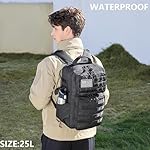 Wotony Military Tactical Backpack for Men Waterproof Daypack 3 Day Assault Pack Molle Bag with Water Bottle Holder - Image 3