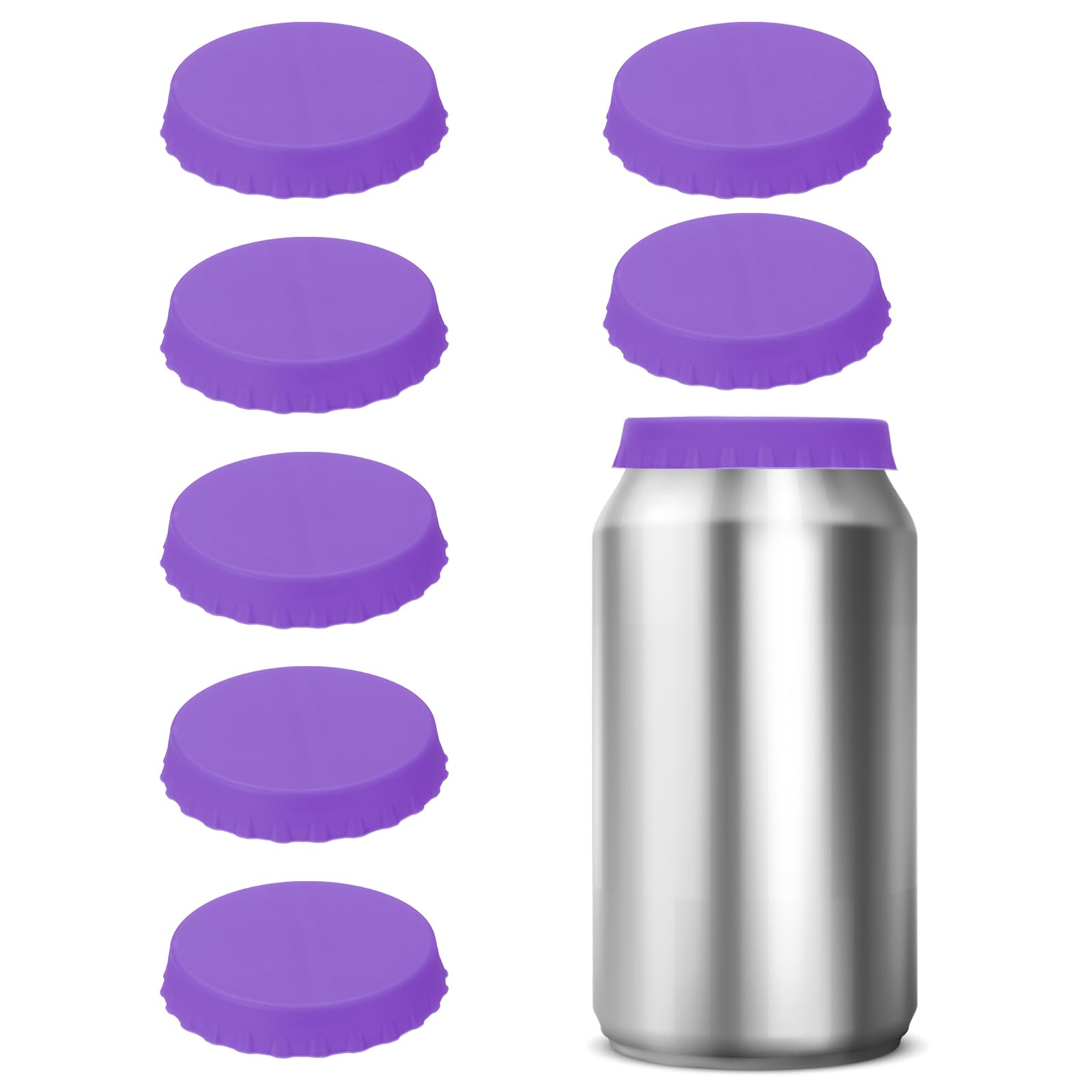 PATIKIL Silicone Soda Can Lids