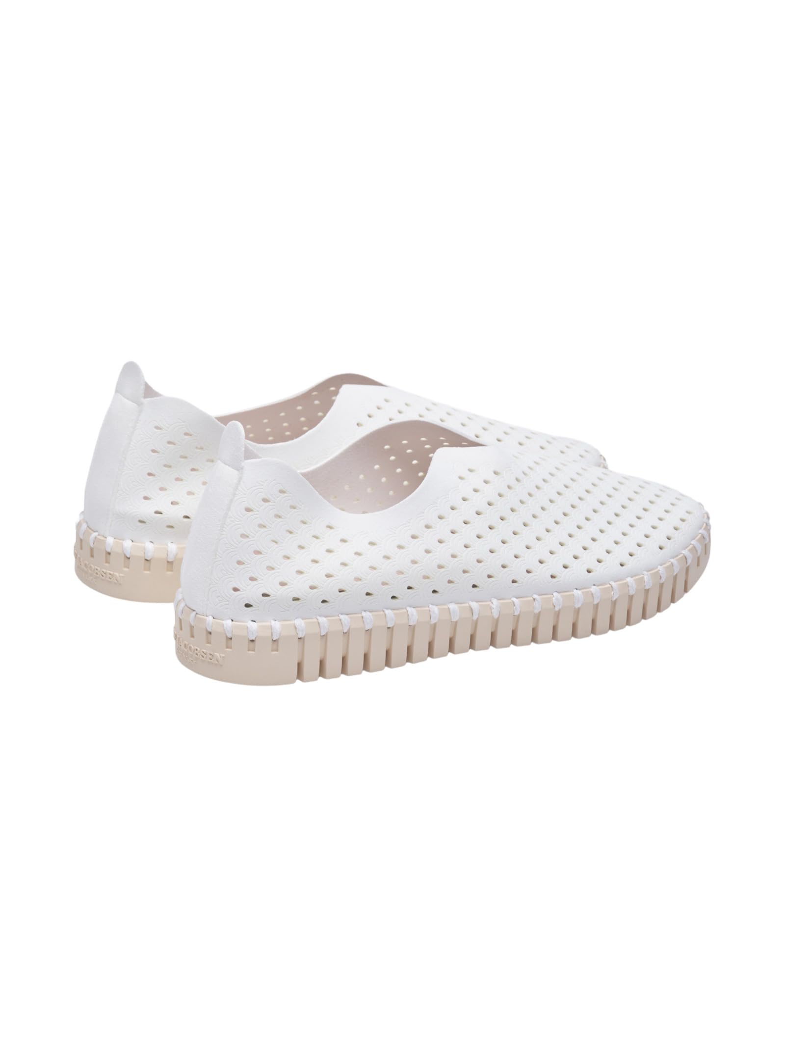 Ilse Jacobsen HORNBÆK | Flache Damen-Schuhe | Slip-On Sneaker mit Recyceltem Mikrofaser-Material und Rutschfester Natur-Gummisohle | Tulip3275 | Leicht Atmungsaktiv Umweltfreundlich