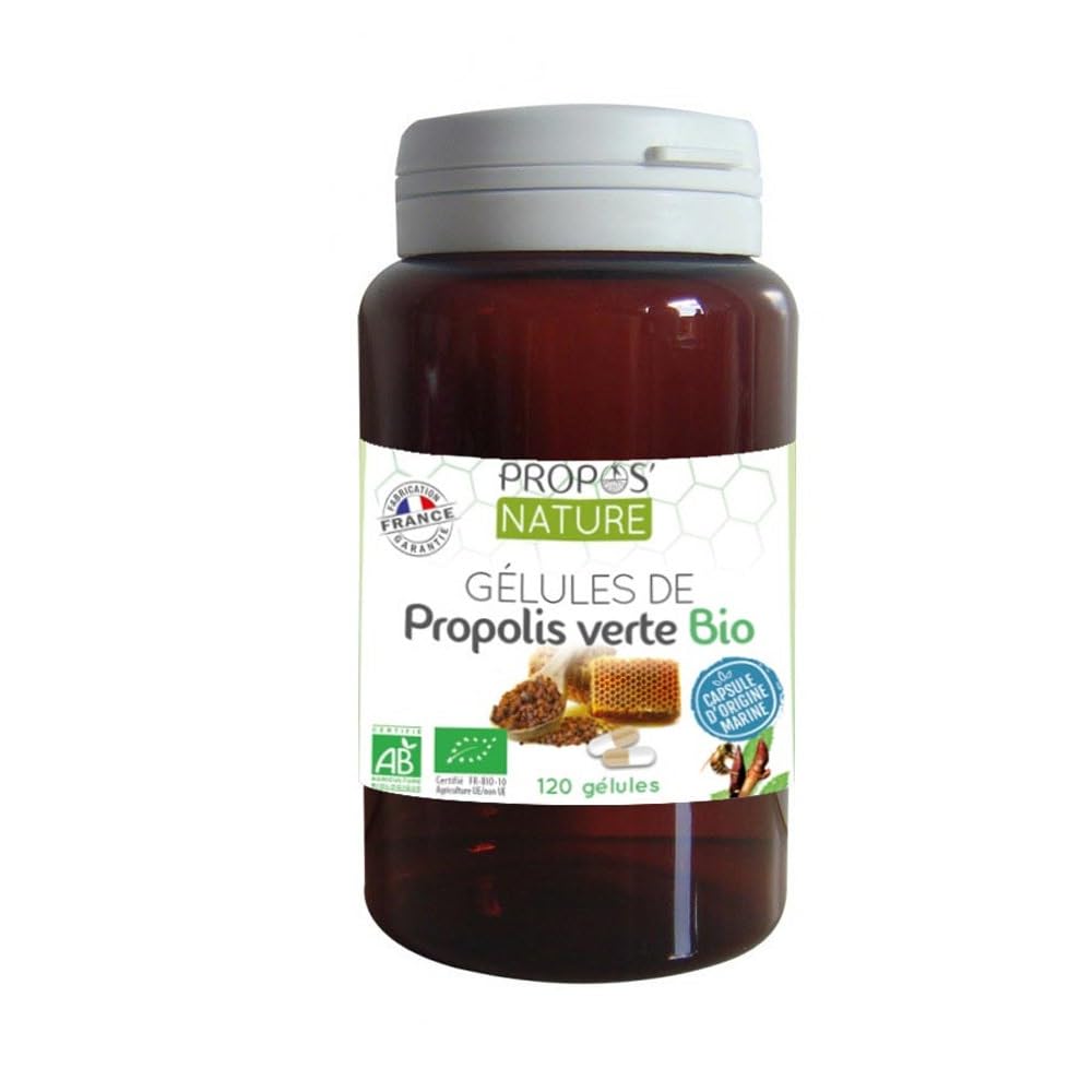 Propos'Nature Propolis Verte Bio 120 Gélules