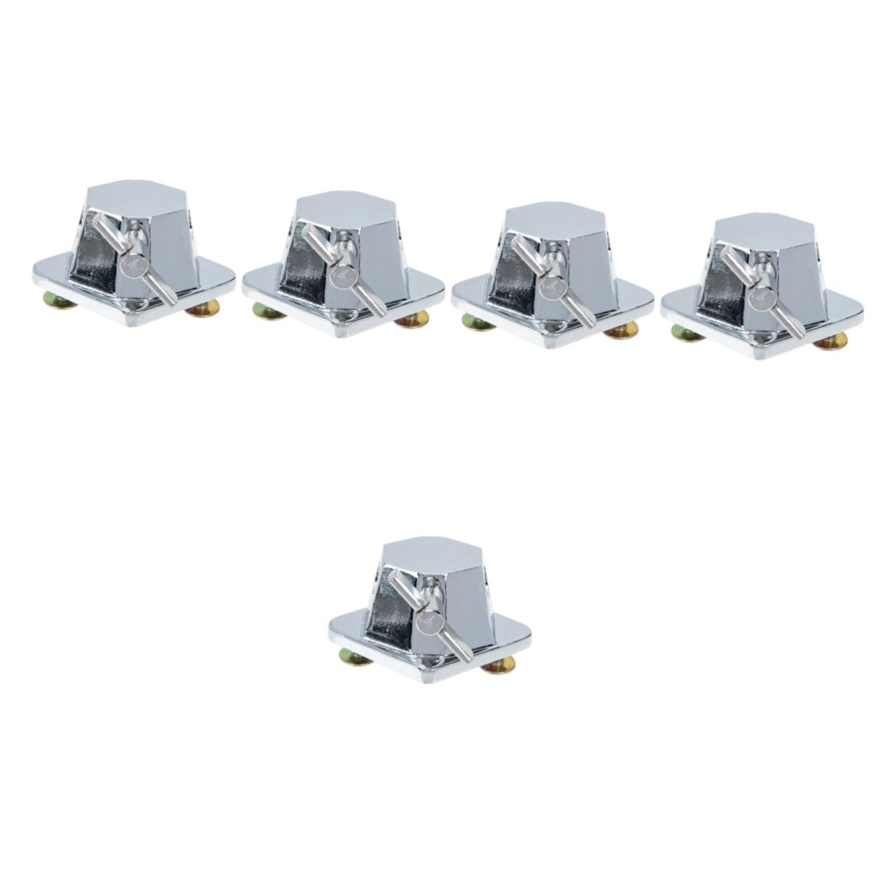 SUPVOX5pcs Drum Seat Drum Leg Base Tom Accessories Drum Parts Hardware Brackets Tom Drum Base Plate Alloy Tom Base Tom Leg Supply Stand for Tom Major Component Represent Bass Drum Drums