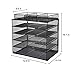 Samstar Desk Organizer, 5 Tier Paper Organizer Letter Tray File Sorter Document Storage for Office Organization (with Extra Drawer)