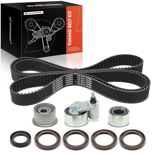 A-Premium Engine Timing Belt Kit Compatible with Audi A4 2002-2005, A4 Quattro 2002-2006, A6 2002-2004, A6 Quattro 2002-2004, 3.0L