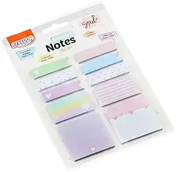 Bloco Adesivo Smart Notes Call Up S2 10 Blocos 25 Folhas Cada, BRW