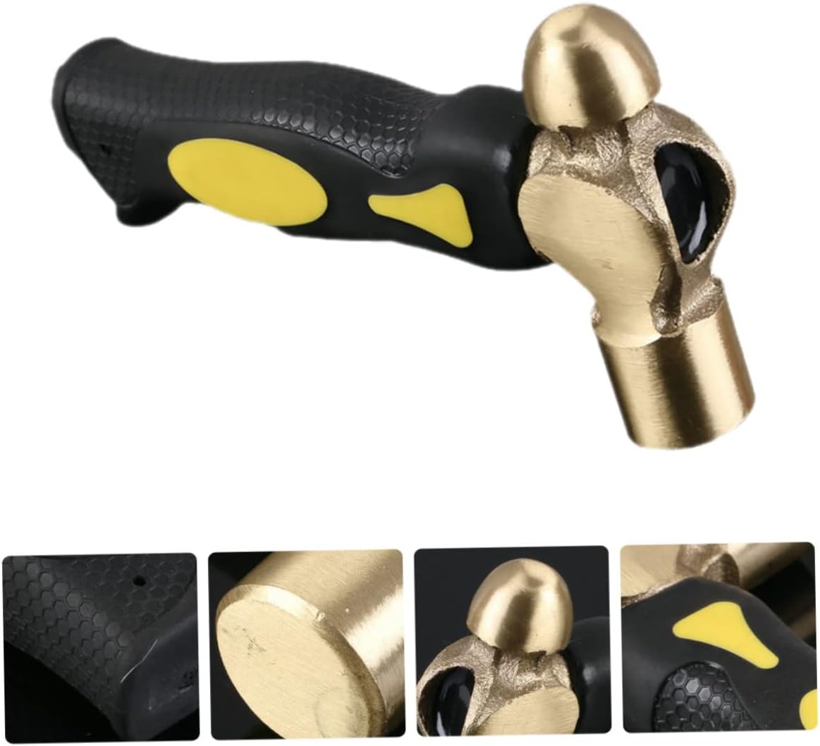 Homoyoyo Flat Mallet Head Stamping Hammer Handle Design Professional Jewelry Making Tool