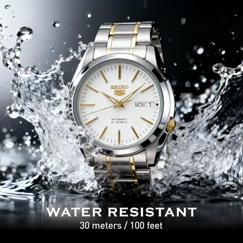 Image of SEIKO Automatic Watch for Men 5-7S Collection - with Day /Date Calendar, Luminous Hands, Stainless Steel Case & Bracelet