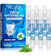 Stylo de blanchiment des dents – Gel de blanchiment des dents, 6 PCS Deluxe Kit de blanchiment des dents, blanc dentaire efficace