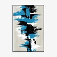 Framed Canvas Wall Art Colorful Texture Canvas Prints Home Artwork Decoration for Living Room,Bedroom - 16x24 inches