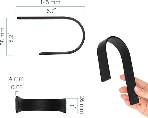 Miniatura 3 de Juego de 2 soportes de madera para cortinas, ganchos para paredes, alzapaños de pared, gancho de madera para cortinas, soportes para cortinas,