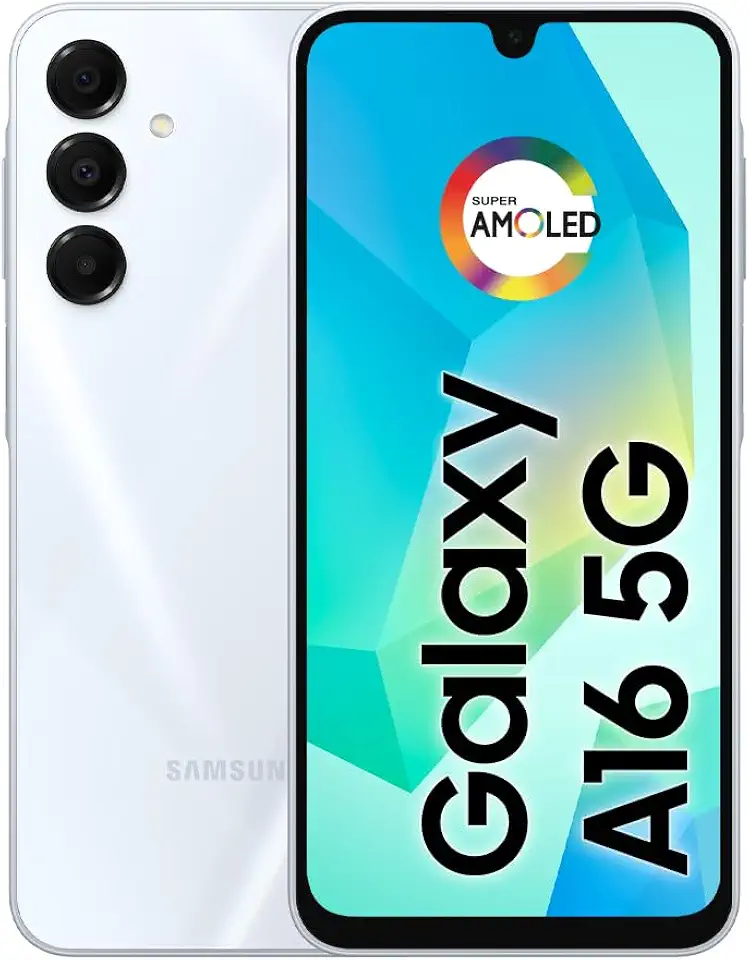 Celular Samsung Galaxy A16 5G, 128GB + 4GB RAM, Câmera de até 50MP, Tela 6.7", NFC, IP54, Bateria 5000 mAh - Cinza