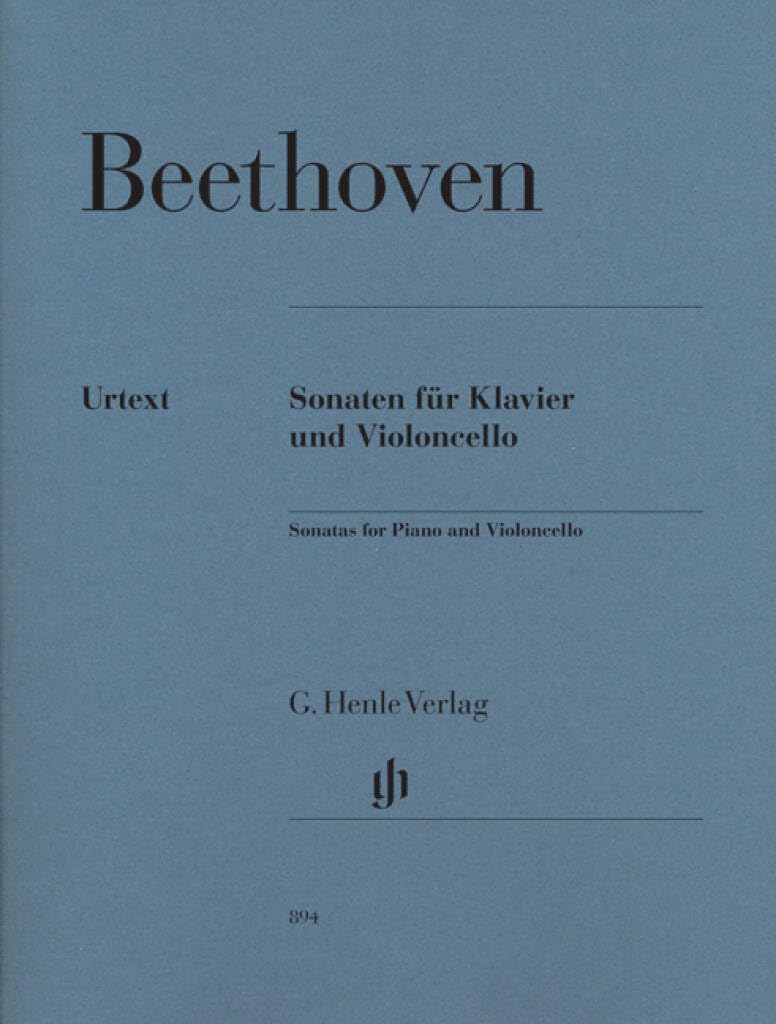 Beethoven: Cello Sonatas (Multilingual Edition)      Sheet music – January 1, 2009