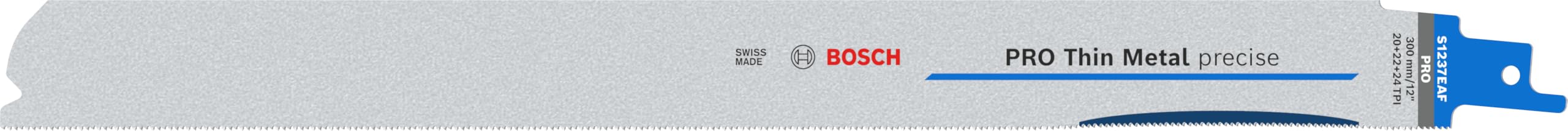 Lames de Scie Sabre Bosch PRO Thin Metal - 5 pièces pour Métal Fin
