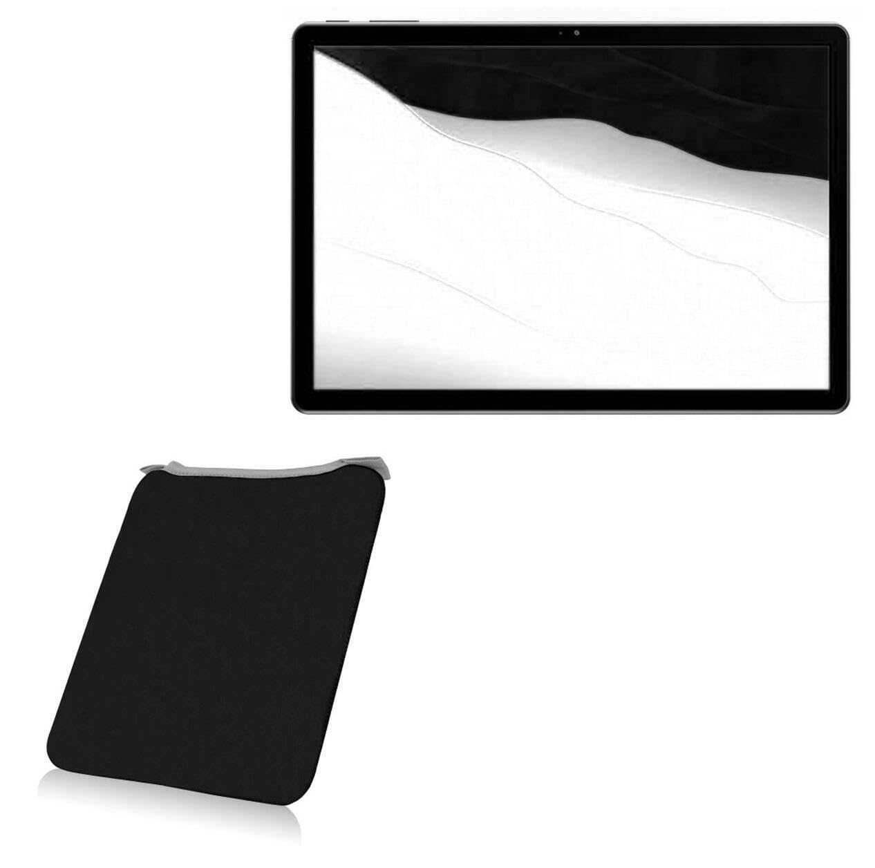 BoxWave Case Compatible with Alldocube X Game - SlipSuit, Soft Slim Neoprene Pouch Protective Case Cover - Jet Black