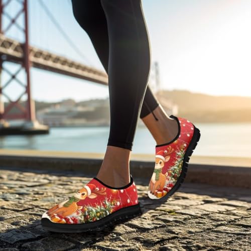 Image of Women's Loafers Slip On Slip Shoe Casual Walking Shoes Non Slip Work Shoes Mesh Athletic Sneakers