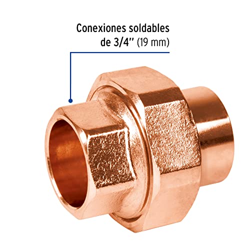 Tuerca unión de cobre 9 Imagen adicional