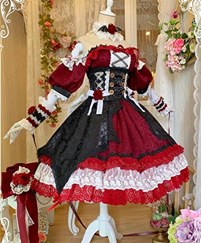 Amazon.co.jp: 東方 レミリア コスプレ衣装 大人用 舞台装 演出服 