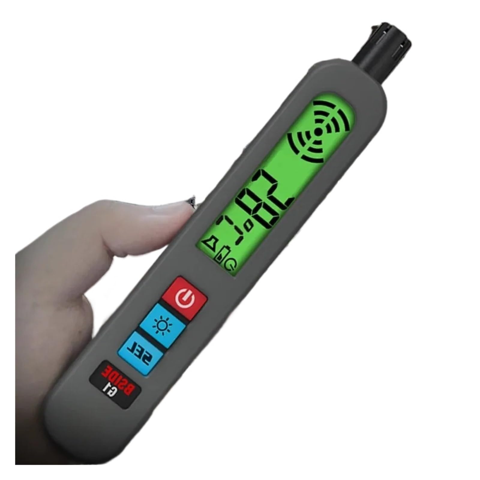 Gas Detector, Gas Leak Detector Combustible Natural Co2 Flammable Alcohol LPG Methane Analyzer Rechargeable Buzzer Alarm PPM LEL Tester