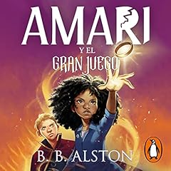 Diseño de la portada del título Amari y el gran juego