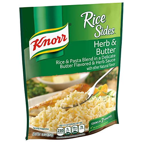Image of Knorr Rice Sides Rice Side Dish, Herb & Butter 5.4 oz, (Pack of 12)